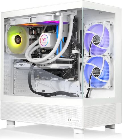 Thermaltake Vista i350 R4 Gaming Desktop (Intel® Core™ i5-13400F, ToughRam 16GB DDR4 3600MHz RGB Memory, NVIDIA® GeForce RTX™ 3050, 1TB NVMe M.2, WiFi, Windows 11) V27S-B76R-350-LCS in Saudi Arabia