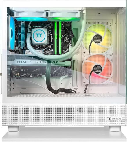 Thermaltake Vista i350 R4 Gaming Desktop (Intel® Core™ i5-13400F, ToughRam 16GB DDR4 3600MHz RGB Memory, NVIDIA® GeForce RTX™ 3050, 1TB NVMe M.2, WiFi, Windows 11) V27S-B76R-350-LCS in Saudi Arabia