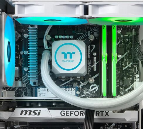 Thermaltake Vista i350 R4 Gaming Desktop (Intel® Core™ i5-13400F, ToughRam 16GB DDR4 3600MHz RGB Memory, NVIDIA® GeForce RTX™ 3050, 1TB NVMe M.2, WiFi, Windows 11) V27S-B76R-350-LCS in Saudi Arabia