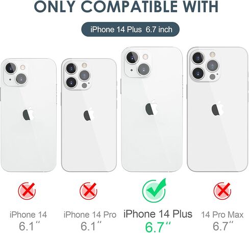 Hython Case for iPhone 14 Case Glitter, Cute Sparkly Clear Glitter Shiny Bling Sparkle Cover, Anti-Scratch Soft TPU Thin Slim Fit Shockproof Protective Phone Cases for Women Girls, Clear Glitter in Kuwait