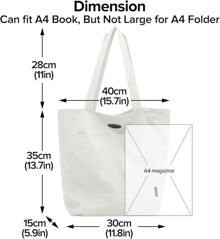 Nylon Tote Bag Women Ladies Casual Shoulder Bag Large Top Handle Handbag for Work Shopping College Travel in Kuwait