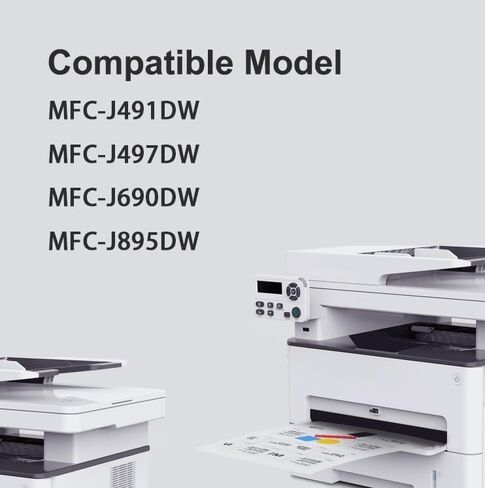 LC3013BK LC3013XL LC3013 XL Black Printer Ink Cartridge Replacement for Brother LC 3013 LC3011 LC-3013 XL Ink Compatible with Brother MFC-J491DW MFC-J497DW MFC-J690DW MFC-J895DW（2 Black）… in Kuwait
