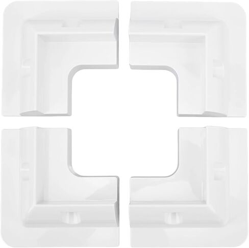 Spartan Power ABS Drill Free Solar Panel Mount 6 Piece (White) Great for RV's, Vans, Trailers, Buses, Skoolies, Boats in Saudi Arabia