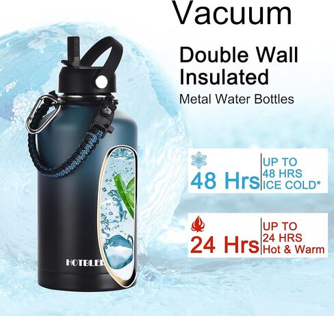32oz Water Bottle with Paracord Handle & Carrier Bag &Silicone Boot, Double Wall Vacuum Stainless Steel Insulated Jug with Sleeve,Straw Spout Flip Lids, Large Sports Flask Keep Cold & Hot in Saudi Arabia