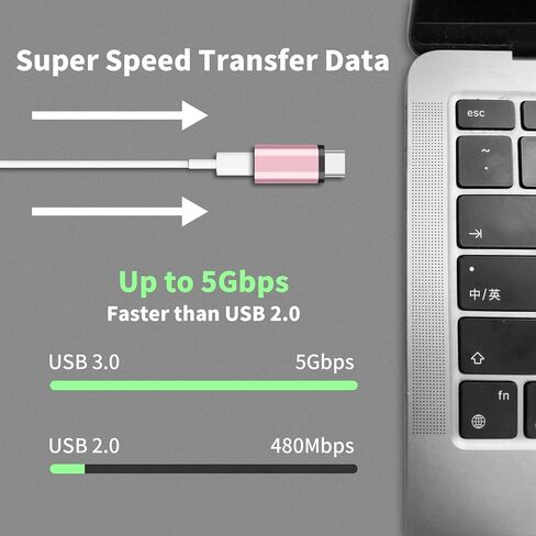 لمحول Lightning أنثى إلى USB C ذكر - 4 حزم 3.0 موصل شاحن USB من النوع C متوافق مع iPhone 15/15 Pro/15 Pro Max/15 Plus iPad Air Google Pixel شحن نقل البيانات in Kuwait