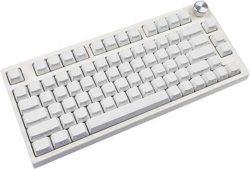 YMDK 133 Key Carbon PBT Double Shot Side-lit Shine Through Backlit keycaps OEM Profile for MX Mechanical Keyboard 108 96 87 NJ80 KBD67 ID80 84 68 64 in Kuwait