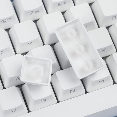 YMDK 133 Key Carbon PBT Double Shot Side-lit Shine Through Backlit keycaps OEM Profile for MX Mechanical Keyboard 108 96 87 NJ80 KBD67 ID80 84 68 64 in Kuwait