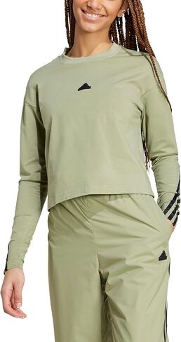 adidas Women's Future Icon 3-Stripes Long Sleeve T-Shirt in Saudi Arabia