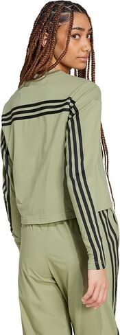adidas Women's Future Icon 3-Stripes Long Sleeve T-Shirt in Saudi Arabia