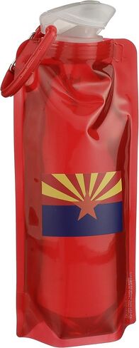 Vapur | Collapsible Water Bottle | Reusable Leak Proof Water Bottles with Carabiner for Working Out, Camping, Backpacking, Hiking, & Travel! | States Anti-Bottle in Saudi Arabia