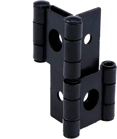 Antrader 2-Inch Retro Style Folding Double Acting Screen Hinge Black Tone Pack of 12 in Saudi Arabia