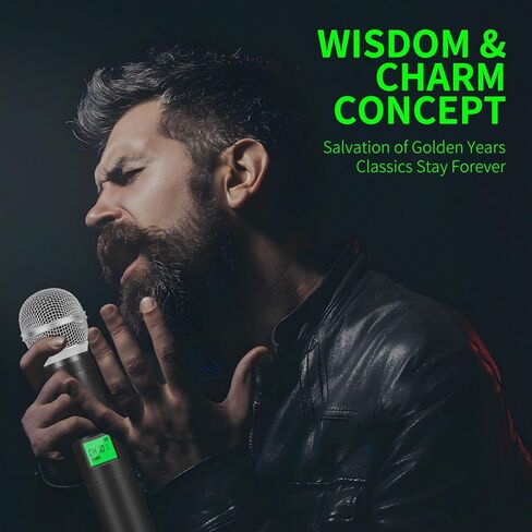 XTUGA MK-230 4 قنوات تنوع حقيقي UHF نظام ميكروفون لاسلكي ميكروفون لاسلكي مع 4 ميكروفون محمول باليد بناء معدني تردد قابل للتعديل مسافة طويلة 328 قدم للمناسبات الخارجية لحفلات الكنيسة in Kuwait