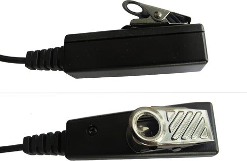 سماعة أذن راديو اتجاهين لموتورولا GP300 CP040 CP140 CP185 CP200 CP200D PR400 CLS1110 CLS1410 RMU2040 2 Pin PTT أنبوب صوتي سري Mic in Kuwait