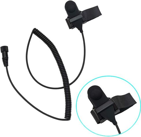 2 دبوس مفتوح/نصف وجه دراجة نارية خوذة سماعة أذن ميكروفون متوافق مع راديو Baofeng BF-F8HP BF-F9 UV-82 UV-82HP UV-82C UV-5R Kenwood Wouxun جهاز اتصال لاسلكي ثنائي الاتجاه in Saudi Arabia