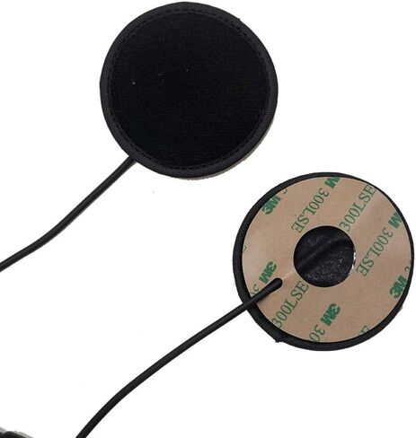 2 دبوس مفتوح/نصف وجه دراجة نارية خوذة سماعة أذن ميكروفون متوافق مع راديو Baofeng BF-F8HP BF-F9 UV-82 UV-82HP UV-82C UV-5R Kenwood Wouxun جهاز اتصال لاسلكي ثنائي الاتجاه in Saudi Arabia