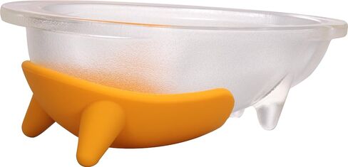 Hario "Wanco" Glass Dog Bowl, 150ml, Cherry Pink in Saudi Arabia