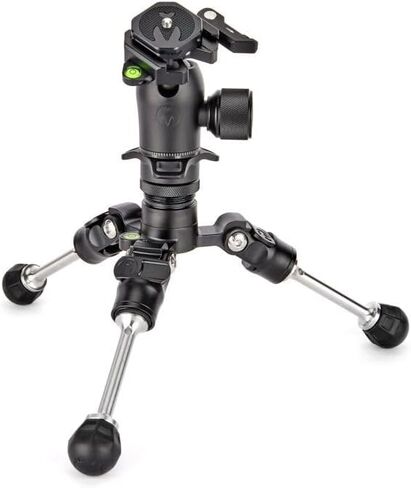 3 Legged Thing Pro Range 2.0 Leo 2.0 Kit Carbon Fibre Travel Tripod System - Adjustable Camera Tripod with 3 Detachable Legs for Monopod Conversion - Darkness Matte Black (LEOKITDARK2) in Kuwait