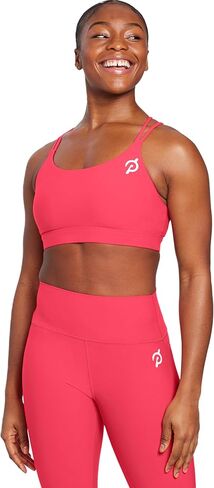 Peloton Padded Strappy Sports Bra, Low-Medium Support Activewear for Women for Daily Workouts or Casual Wear in Kuwait