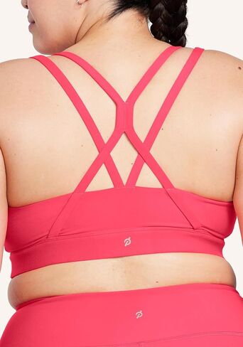 Peloton Padded Strappy Sports Bra, Low-Medium Support Activewear for Women for Daily Workouts or Casual Wear in Kuwait