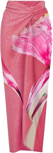 FYMNSI Swim Suits for Women 2024 One Piece Bodysuit Swimsuit with Beach Cover Ups Sexy Floral Bikini Set Wrap Sarongs Skirt in Saudi Arabia