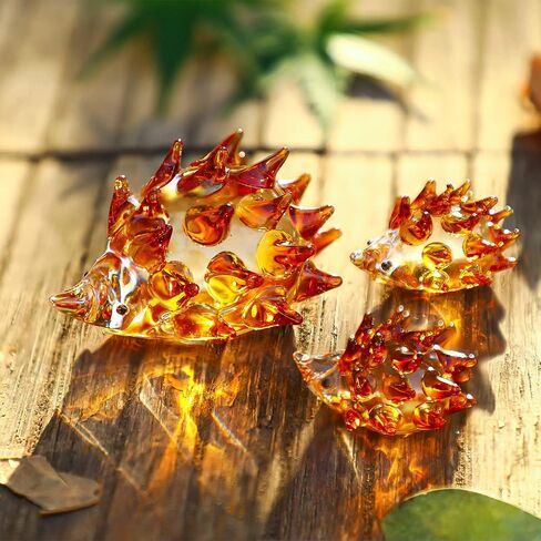 H&D HYALINE & DORA Set of 6 Blown Glass Conch Figurine Miniature Sea Animals Collectible Figurine Tiny Crystal Conch Statues for Tables, Desks Home Decor in Kuwait