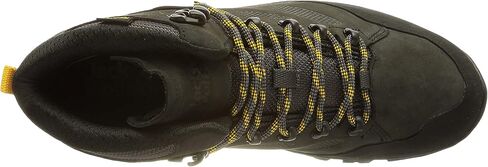 Jack Wolfskin Men's Rebellion Texapore Mid M Hiking Shoe, Phantom/Burly Yellow XT, 13 in Saudi Arabia