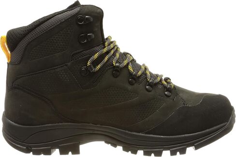 Jack Wolfskin Men's Rebellion Texapore Mid M Hiking Shoe, Phantom/Burly Yellow XT, 13 in Saudi Arabia