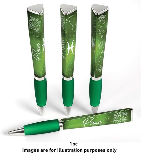 قلم حبر جاف بعلامة زودياك (قلم واحد، 3 جوانب) هدية قلم زودياك، تصميم كوكبة أقلام رائعة، هدايا زودياك أقلام جميلة - أقلام فاخرة هدايا تنجيم رائعة للنساء والرجال (قلم السرطان) in Kuwait