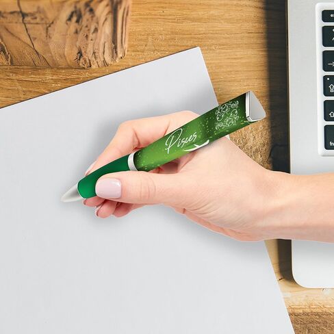 قلم حبر جاف بعلامة زودياك (قلم واحد، 3 جوانب) هدية قلم زودياك، تصميم كوكبة أقلام رائعة، هدايا زودياك أقلام جميلة - أقلام فاخرة هدايا تنجيم رائعة للنساء والرجال (قلم السرطان) in Kuwait