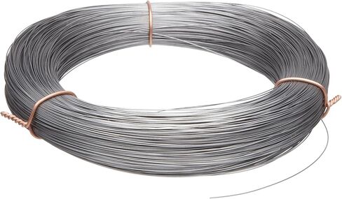 سلك فولاذي عالي الكربون، تشطيب مطحنة #2B (ناعم)، درجة #2B ناعم، مزاج صلب بالكامل، يلبي مواصفات ASTM A228، قطر 0.051 بوصة، طول 144 بوصة، دقة in Kuwait