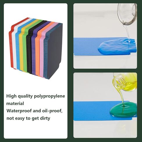 150 قطعة من فواصل بطاقات التداول، فواصل صفحات بطاقات التداول متعددة الألوان، فاصل بطاقات اللعب المتجمد مع علامات تبويب، بطاقات مقسمة بلاستيكية، فواصل بطاقات البيسبول للألعاب الرياضية، 3.8 × 2.7 بوصة in Kuwait