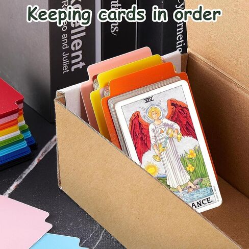 150 قطعة من فواصل بطاقات التداول، فواصل صفحات بطاقات التداول متعددة الألوان، فاصل بطاقات اللعب المتجمد مع علامات تبويب، بطاقات مقسمة بلاستيكية، فواصل بطاقات البيسبول للألعاب الرياضية، 3.8 × 2.7 بوصة in Kuwait