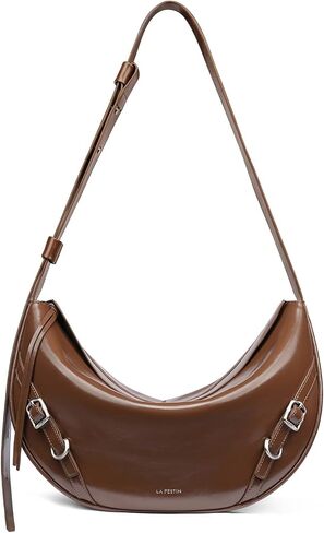 Women Tote Shoulder Bag Leather Crossbody Bag Fashion Shoulder Dumpling Purse and Handbags for Ladies in Saudi Arabia
