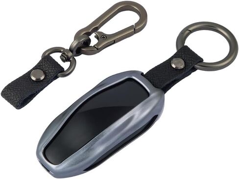 ممتاز متوافق مع غطاء Tesla Key Fob للطراز S & Model 3/Model X - حافظة حماية مفتاح قلاب من الألومنيوم للطائرات in Saudi Arabia