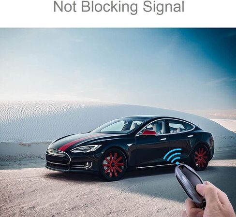 ممتاز متوافق مع غطاء Tesla Key Fob للطراز S & Model 3/Model X - حافظة حماية مفتاح قلاب من الألومنيوم للطائرات in Saudi Arabia