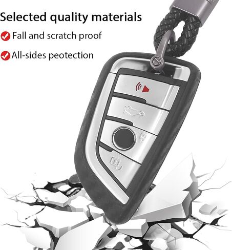 حقيبة مفاتيح حافظة حامل شل فوب غطاء حامي متوافق لسيارات BMW 1 2 3 5 7 8 سلسلة F48 F39 F15 G20/G21 الملحقات in Kuwait