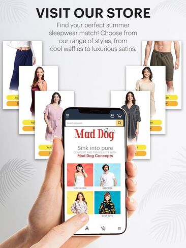 Mad Dog Satin Night Shirts for Women - Silk Like Nightshirt Pajama - Sexy Sleep Shirts, Button Down Sleepwear Nightgowns in Saudi Arabia