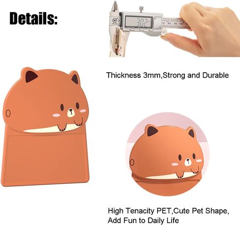 2 Pairs Toilet Seat Lifter Self-Adhesive Toilet Seat Handle Seat Cover Lifter Avoid Touching Toilet Seat Lid Lifter Bathroom Accessories (Clear Cat Paw) in Saudi Arabia