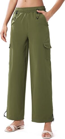women's Hiking Pants Quick Cool Dry Tactical Cargo Pants Outdoor Casual Work Waterproof Lightweight for Safari Camping… in Saudi Arabia