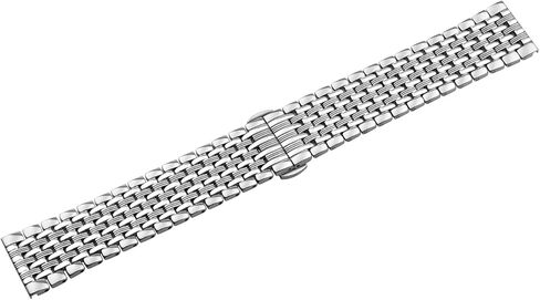 Stainless Steel Bands Compatible for Samsung Galaxy Watch 6/5/4 Band 40mm 44mm, Watch 5 Pro 45mm, Galaxy Watch 6/4 Classic 43mm 47mm 42mm 46mm, Quick Release 20mm Metal Straps for Women Men in Saudi Arabia