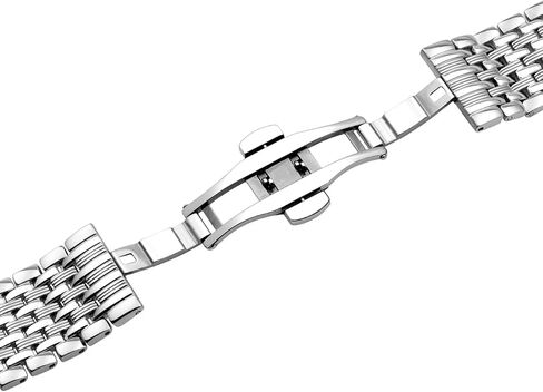 Stainless Steel Bands Compatible for Samsung Galaxy Watch 6/5/4 Band 40mm 44mm, Watch 5 Pro 45mm, Galaxy Watch 6/4 Classic 43mm 47mm 42mm 46mm, Quick Release 20mm Metal Straps for Women Men in Saudi Arabia