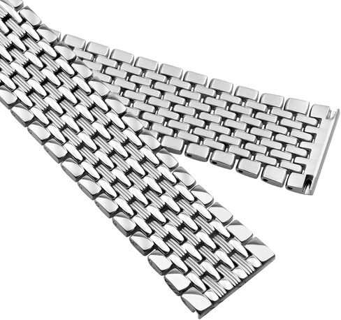 Stainless Steel Bands Compatible for Samsung Galaxy Watch 6/5/4 Band 40mm 44mm, Watch 5 Pro 45mm, Galaxy Watch 6/4 Classic 43mm 47mm 42mm 46mm, Quick Release 20mm Metal Straps for Women Men in Saudi Arabia