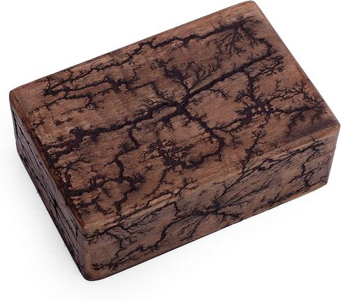 Great Birthday Gift Ideas Handmade Decorative Wooden Jewelry Box Jewelry Organizer Keepsake Box Treasure Chest Trinket Holder Watch Box Storage Box Housewarming Gifts Women in Saudi Arabia