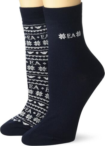 Emporio Armani Women's 2 Pack Short Socks in Saudi Arabia