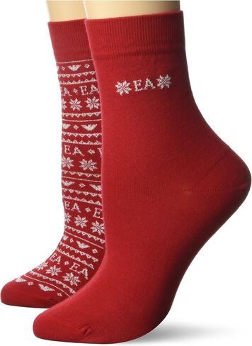 Emporio Armani Women's 2 Pack Short Socks in Saudi Arabia