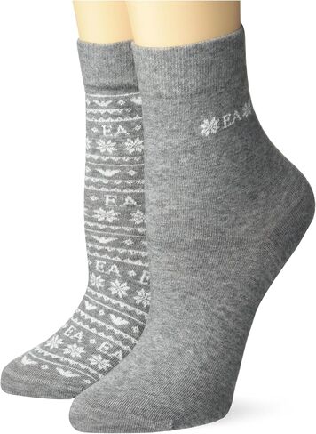 Emporio Armani Women's 2 Pack Short Socks in Saudi Arabia