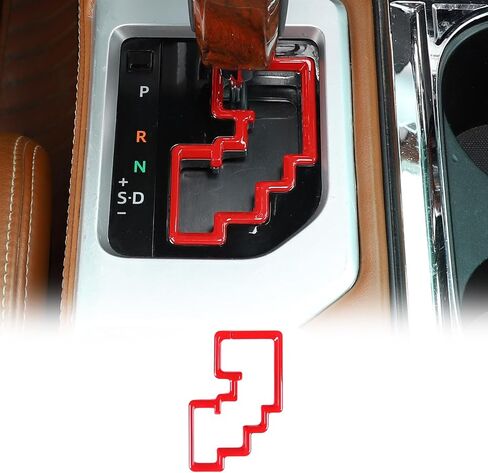 LLKUANG وحدة تحكم مركزية للسيارة لوحة نقل الحركة والعتاد إطار زخرفي متوافق مع Toyota Tundra 2014-2021 Gear Shifter غطاء مركزي مضاد للخدش ملحقات داخلية (أسود مطفي) in Kuwait