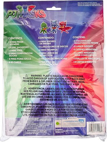 Adorable Multicolor PJ Masks Mega Mix Value Pack - 11.5" x 9" (Pack of 48) | Fun & Vibrant Design | Perfect for Kid's Party Favor in Saudi Arabia