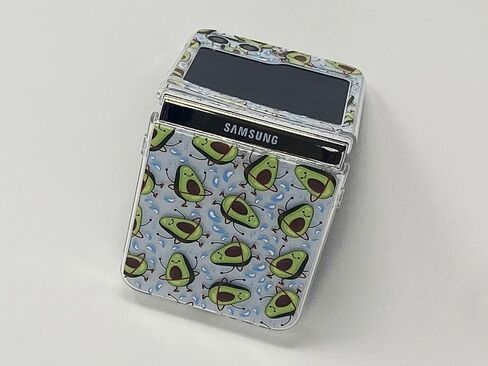 Samsung Galaxy Z Flip 5 Case, Shiny Sparkling Bling Glitter Style Hybird TPU+PC Protective Clear Case Compatible with Samsung Galaxy Z Flip 5 (Glitter Style) in Saudi Arabia