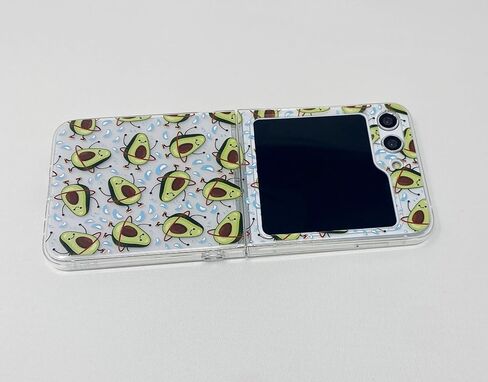 Samsung Galaxy Z Flip 5 Case, Shiny Sparkling Bling Glitter Style Hybird TPU+PC Protective Clear Case Compatible with Samsung Galaxy Z Flip 5 (Glitter Style) in Saudi Arabia